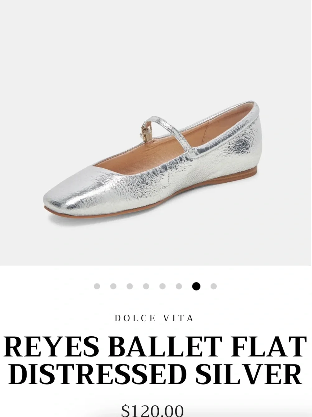 Dolce Vita shiny metallic